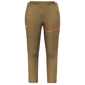 Salewa Vento Hemp/Dst 2 in 1 W - pantalone MTB - donna Brown I50 D44