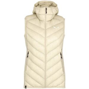 Salewa W Sarner/Dwn Hybrid - gilet in piuma - donna Beige/White I40 D34