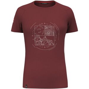 Salewa X-Alps W - T-shirt - donna Dark Red I46 D40