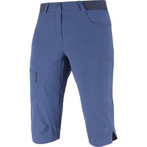 Salomon Wayfarer - pantaloni 3/4 trekking - donna Light Blue 36