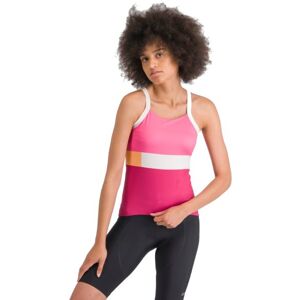 Sportful Snap W - Top Ciclismo - Donna Pink/white M