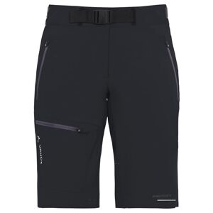 Vaude Badile - Pantaloni Corti Trekking - Donna Black/black I40 D36