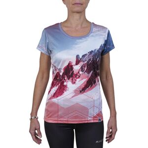 Tee Monte Bianco W - maglia trail running - donna White/Red XS