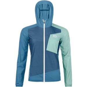 Ortovox Giacche e gusci windbreaker, giacca donna petrol blue xs