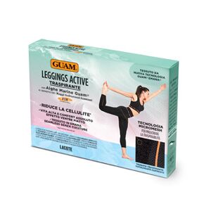 Lacote Guam - Leggings Active Traspirante Riduce la Cellulite Nero Taglia XS/S per un comfort attivo e una pelle più liscia