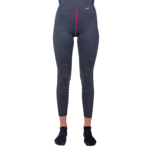 Raven Pantaloni Intimi Donna  Merino Grigio-Rosa