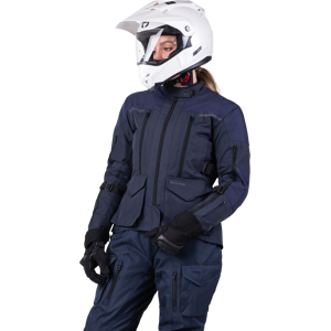 Course Giacca Moto Donna  Four Seasons Blu