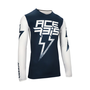 Acerbis Maglia Cross  X-Flex Blizzard Blu-Bianco