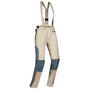 Bering Pantaloni Moto Donna  Siberia Beige-Grigio-Arancio