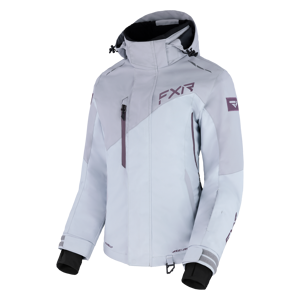 FXR Giacca Donna  Edge Snow Grigio-Muted Grape