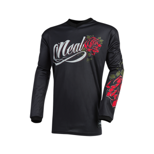 O'Neal Maglia Cross Donna  Element Rosso-Nero