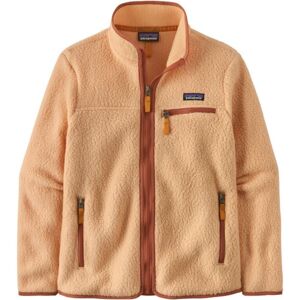 Patagonia Pull Retro Pile Fleece Sandy Melon - Donna - Xs;s;m - Arancione