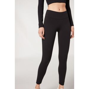 Calzedonia Leggings Sportivi Comfort Ultra Light Donna Nero XS