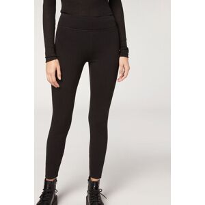 Calzedonia Leggings Thermal Ultra Plush Donna Nero S