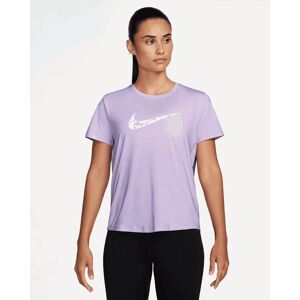 Nike Dri-fit One Swoosh - Maglia Running - Donna Violet M