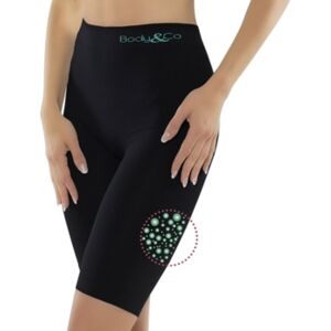 Body&Co Legging Short Sportivo Emana Nero Taglia M/L