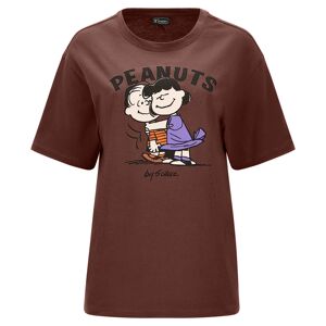 Freddy T-shirt comfort fit in jersey con stampa Peanuts Rocky Road Donna Xxs