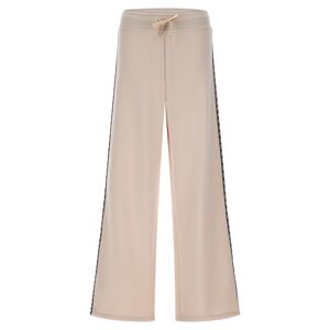 Freddy Pantaloni palazzo in felpa garzata con nastri logati Almond Peach Donna Medium