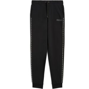 Freddy Pantaloni in felpa con nastro logato e carré a cuore Nero Donna Small