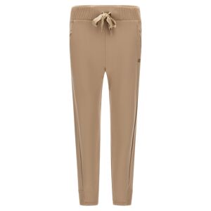 Freddy Pantaloni in felpa di viscosa con inserti in costina Tuffet Donna Medium