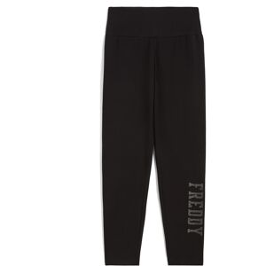 Freddy Leggings in heavy jersey stretch con stampa glitter sul fondo Nero Donna Medium