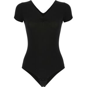 Freddy Body a maniche corte in jersey stretch Black Donna Small