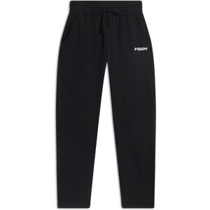 Freddy Pantaloni joggers cropped in cotone 100% Black Direct Dyed Donna Large