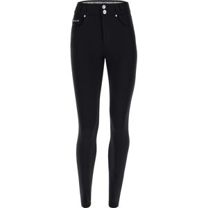 Freddy Pantaloni N.O.W.® Pants vita media tessuto traspirante bioattivo Nero Donna Small