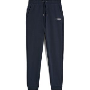 Freddy Pantaloni da donna in cotone interlock con fondo a polsino Blu Navy Donna Medium