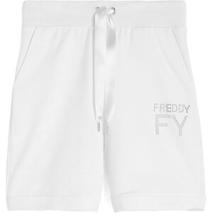 Freddy Pantaloncini donna comfort fit in french terry modal Bianco Donna Medium