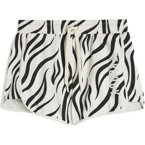 Freddy Short da donna in jersey stampa zebrata Black- Zebra Black On Beige Donna Medium