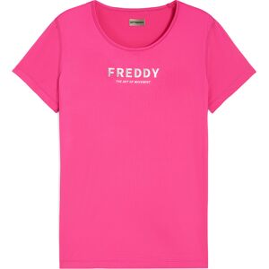 Freddy T-shirt sportiva in tessuto tecnico traspirante Fuchsia Purple Donna Large