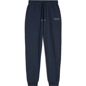 Freddy Pantaloni donna in heavy jersey stretch fondo a polsino Blu Navy Donna Medium