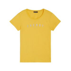 Freddy T-shirt donna regular fit in jersey leggero con logo glitter Mimosa Donna Small