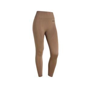 Freddy Leggings seamless vita alta 7/8 con dettagli in costina Coffee Quartz Donna Exsmall/Small