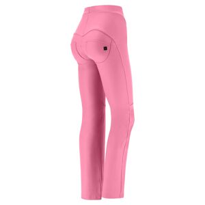 Freddy WR.UP® similpelle vita alta sagomata cuciture a blocchi Pink Cosmos Donna Extra Large