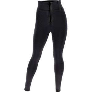 Freddy Jeggings push up WR.UP® curvy vita alta con zip gamba skinny Black Indigo+ Y.Seams Donna Extra Large