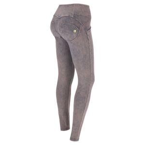 Freddy Pantaloni push up WR.UP® clessidra vita media bleached Shark Donna Xxs