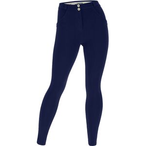 Freddy Pantaloni push up WR.UP® curvy gamba skinny cotone organico Blu Navy Donna Extra Small