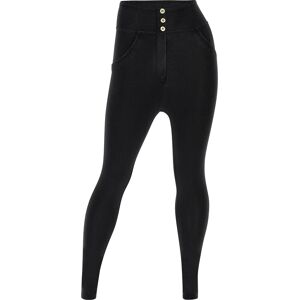 Freddy Jeggings push up WR.UP® curvy superskinny vita alta Jeans Nero-Cuciture In Tono Donna Extra Large