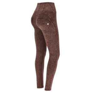 Freddy Pantaloni push up WR.UP® superskinny vita alta effetto bleached French Roast Donna Small