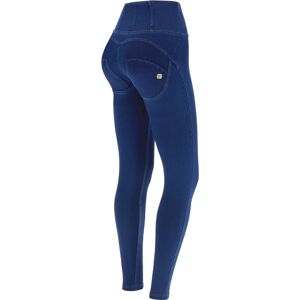 Freddy Jeggings push up WR.UP® vita super alta con zip in tono Dark Jeans-Seams On Tone Donna Extra Large