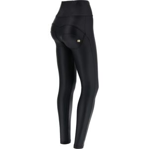 Freddy Pantaloni push up WR.UP® similpelle vita super alta Nero Donna Xxs