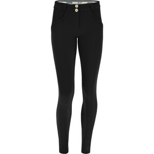 Freddy Pantaloni push up WR.UP® in jersey organico vita bassa Nero Donna Medium