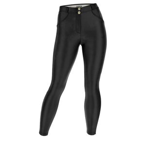Freddy Pantaloni push up WR.UP® curvy con gamba superskinny similpelle Nero Donna Extra Small