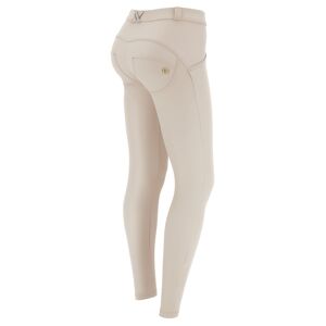 Freddy Pantaloni push up WR.UP® superskinny similpelle ecologica White Sand Donna Small