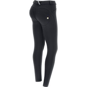 Freddy Pantaloni push up WR.UP® vita alta in cotone organico Nero Donna Small