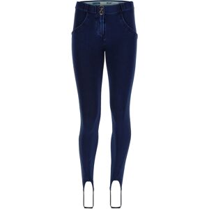 Freddy Jeggings push up WR.UP® vita regular con ghette sul fondo Dark Jeans-Seams On Tone Donna Medium