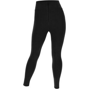 Freddy Pantaloni push up WR.UP® 7/8 curvy vita alta con zip Nero Donna Extra Large