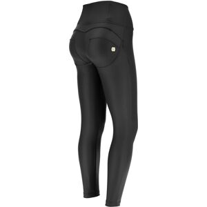 Freddy WR.UP® 7/8 superskinny vita alta similpelle - SPECIAL EDITION Nero Donna Small